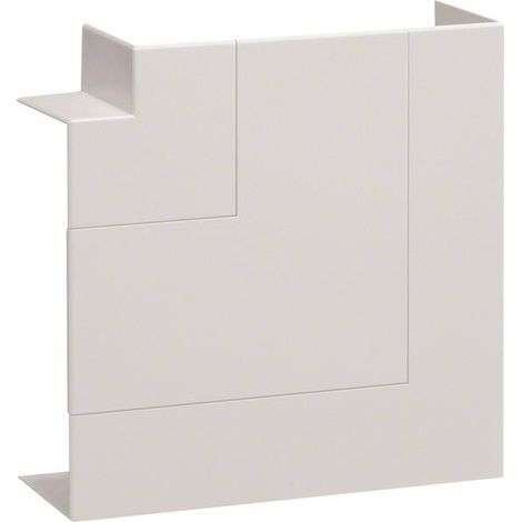 Flacher Winkelverbinder Hager br651705h9016 halogenfrei 6x17 cm (1/2)