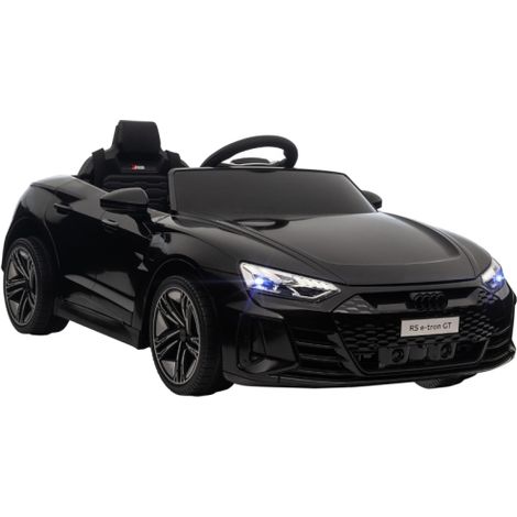 Audi Licensed 12V Kids Electric Ride-On Car with Remote Control, Suspension, Lights, Music - Black Color