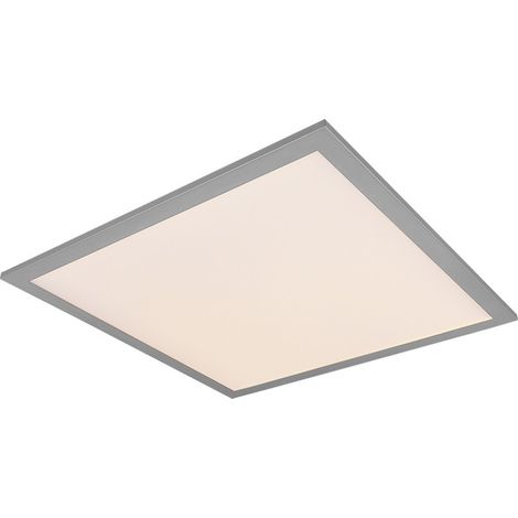 ALPHA PLAFONIERA LED  18W 2300lm, 3000K QUADRATA BORDO ALLUMINIO 45X45CM (1/4)