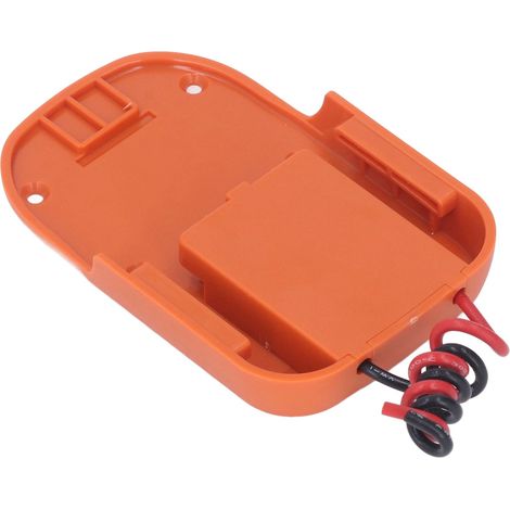 Batterieadapter-Konverter 18V ABS Lithium-Batterieadapter mit 12 AWG Kabel für RC Spielzeug Elektrofahrräder (1/5)