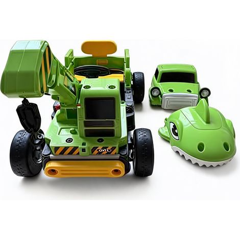 Vélo électrique pour enfants - 3 en 1 - 12 V, 4,5 Ah, 35 W × 2 A (1/2)