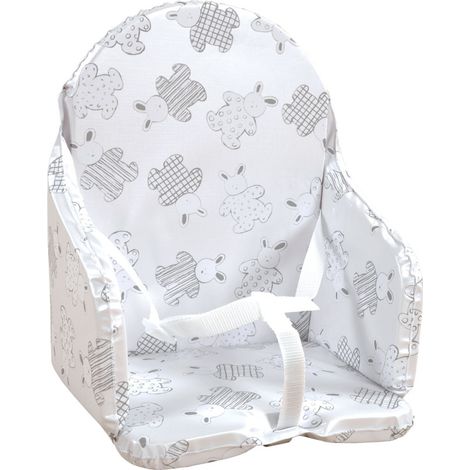 Looping Coussin Chaise Haute Sangles Lapin Pyjama (1/2)