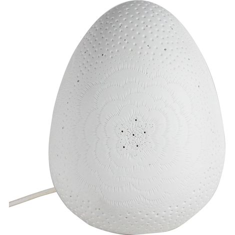 Signes Grimalt Lampes à lampe Lampe de table blanche - 27x21x21cm (1/2)