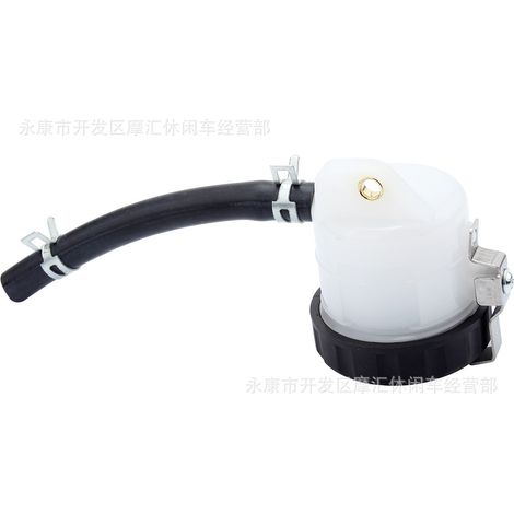 Compatible with Awasaki Ninja Suzuki GSXR 750 brake pump master cylinder fluid cup reservoir rubber hose (1/5)