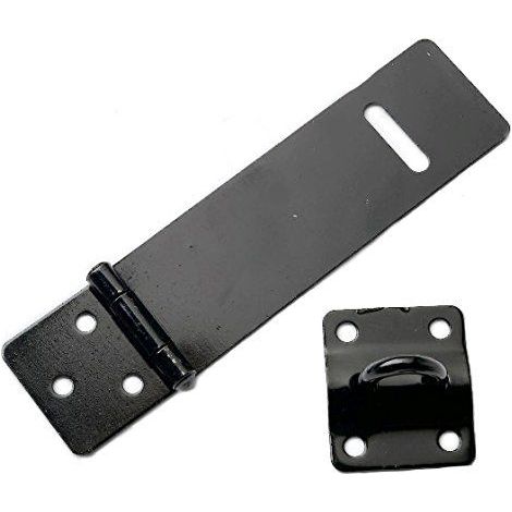 Bulk Hardware BH04395 Moraillon de securite galvanise, 150 x 40 mm