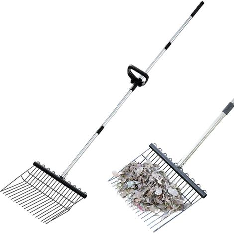 Thatch Rake Werkzeug zum Entfernen von Rasen Rechen zum