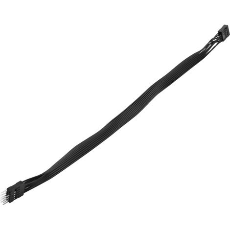 Carte MèRe 9 Broches USB 2.0 Mâle à Extension Câble de DonnéEs Cordon Ligne pour PC Bricolage, 30 Cm (1/4)