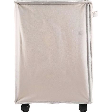 Panier à linge à roulettes, panier de rangement pour tapis de yoga, multifonctionnel (1/4)
