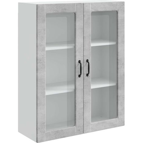Maison Exclusive - Pannello lavastoviglie Kalmar Grigio cemento 80 x 31 x 100 cm