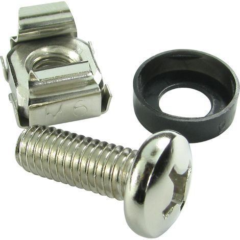 Écrou-cage Fer, M6 RS PRO ( Prix pour Paquet de 10 )
