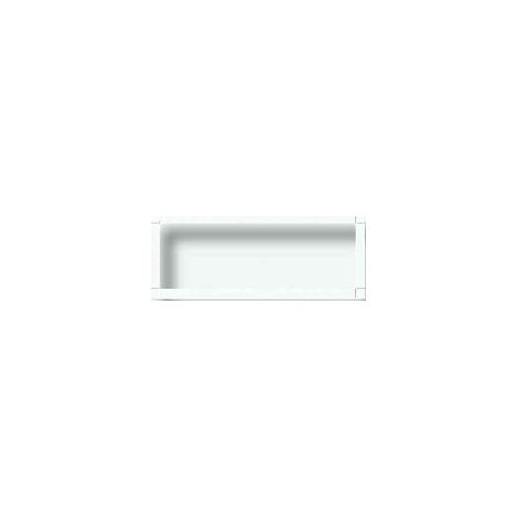 Cornice adattatore siedle kr 611-1/1-0 alluminio incasso