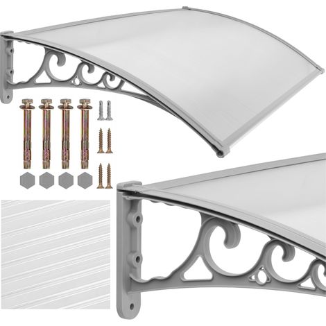 Toldo de plástico Miko de 100x150cm, color gris. (1/5)
