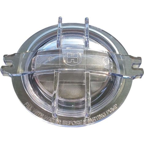 Hayward – Couvercle de préfiltre avec joint pour pompe de piscine – Compatible Super II, RS II, SPX3000DS – Diamètre 180 mm, plastique dur