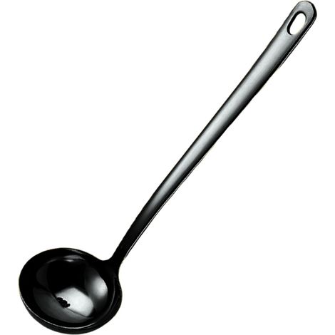 1 louche à soupe, [Antirouille, Résistant à la chaleur, Moulée d'une seule pièce] Cuillère à soupe en acier inoxydable 304 (argenté, or titane, noir)