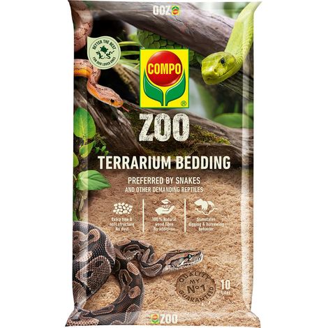 COMPO ZOO Lettiera per terrari di serpenti, 10 litri (1/5)