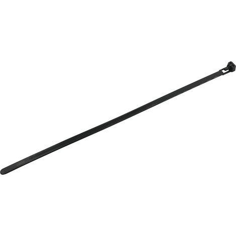 Faithfull FAICT300R Reusable Cable Tie Black 7.6 x 300mm (Pack 50) FAICT300R