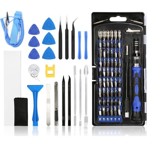 Kit De Tournevis De Précision - 86 Pièces - Avec Sac De Transport En Nylon - Pour Réparation Électronique Et Appareils Mobiles (1/5)