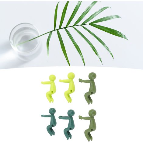Tuteur de Propagation pour Plantes| Support de Tige| 6pcs| Matériel:Plastique| Dimensions:6.35 cm Hauteur| Pour Fleurs, Herbes et Vegetables| (1/5)