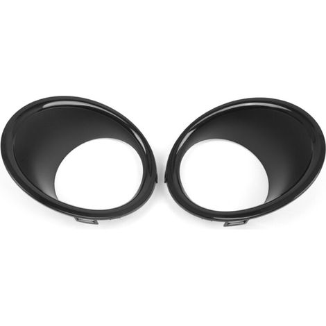 Anillos de Cromo para Faros Antiniebla [Zoternen] [2 Unidades] [Compatibles Mini Cooper R55-57 2007-2010] [Reemplazo OEM 51112753661/2] (1/4)