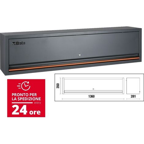 Beta C45PRO 2.0 PML Modulo pensile lungo per arredo officina