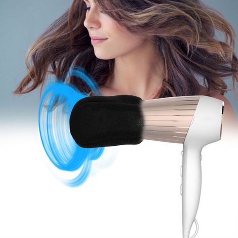 Séchoir à Cheveux avec Écran Thermique - Accessoire Coiffure Anti-Chaleur (1/3)