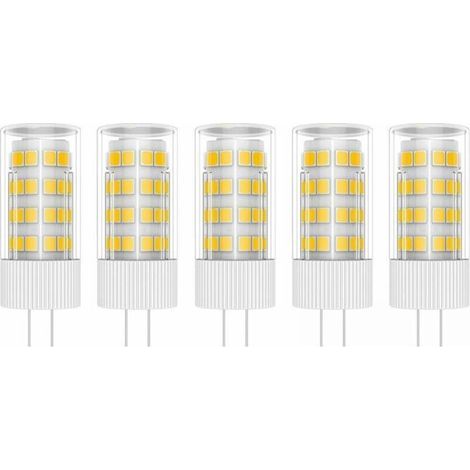 5X G4 Lampe LED 5W Ampoule Lampe 51 SMD 2835LEDs Blanc Chaud 4500K Ampoule LED Équivalent à lampe halogène 50W AC/DC 220V (1/5)