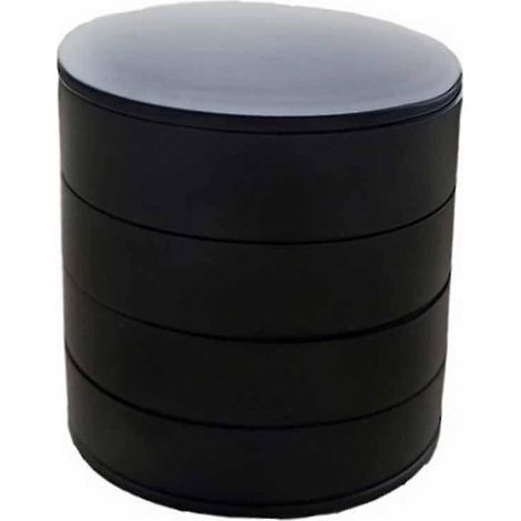 Petite boîte de rangement pour bijoux, porte-boucles d'oreilles, présentoir pour colliers, bracelets et boucles d'oreilles. (1/5)