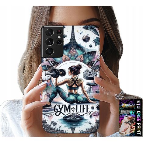 Funda para Samsung Galaxy S21 Ultra - Gimnasio, vida, fitness, Fitnesiara, CrossFit (1/5)
