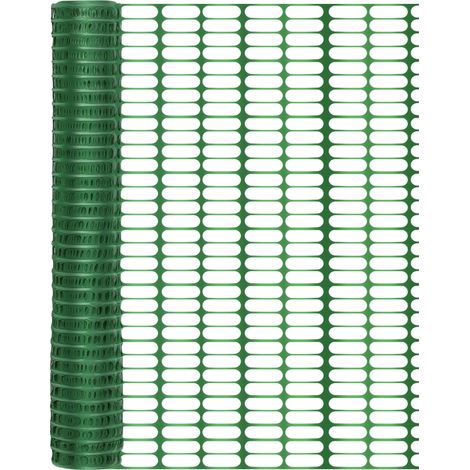 Wolketon 1pc 1x30m-vert Filet de sécurité- Clôture de signalisation de Clôture de chantier-mobile pour Clôture de sécurité- résistante à la déchirure (1/5)