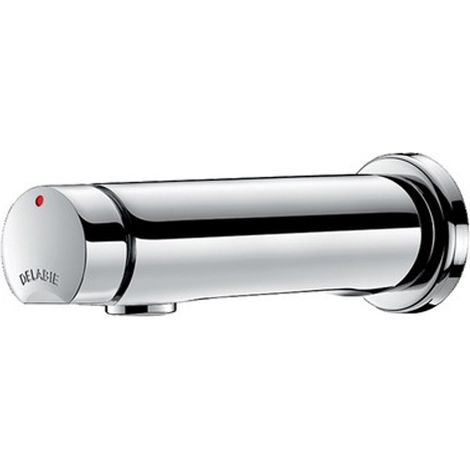 Robinet de lavabo mural temporisé TEMPOSOFT 2 avec brise-jet 1/2 - DELABIE - 741500 (1/4)