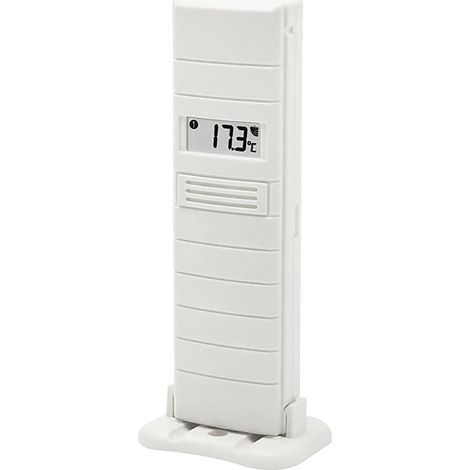Capteur thermo/hygrométrique radio 868 MHz – Plage de mesure -39,9 °C à +59,9 °C – Humidité 1 % à 99 % H.R. – Portée 100 m – Technoline