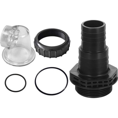 Pompe de circulation de piscine - Insert transparent - Accessoire de piscine - Couvercle de pré-filtre avec joints toriques - Pièce de rechange pour piscine SPS25 SPS50 SPS75 (1/5)