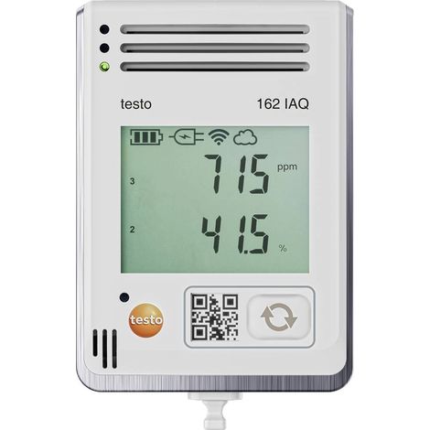 testo 0572 1626 162 IAQ Data logger multifunzione Misura: CO2, Pressione dell'aria, Temperatura, Umidità dell'aria 0 fi (1/3)