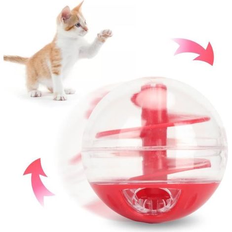 FYDUN Boule de distribution de friandises pour chat Balle de Friandises pour Chien Distributeur de Friandises animalerie jouet-Ywey (1/3)