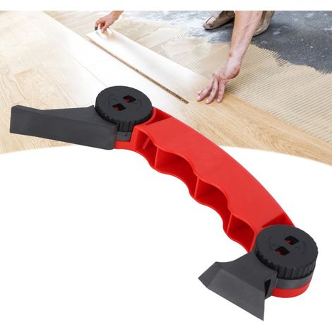 Grattoir adhésif multi-usages, décapant pour joints, outil d'ébavurage, grattoir à silicone, applicateur d'adhésif. (1/5)