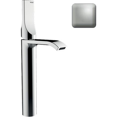 Mitigeur monocommande haut pour lavabo nickel satiné Apice - Bossini E89602094