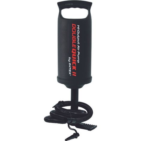 POMPA MANUALE PER GONFIARE DOUBLE QUICK II cm.36h. peso kg.0,70 (68614) INTEX (1/3)