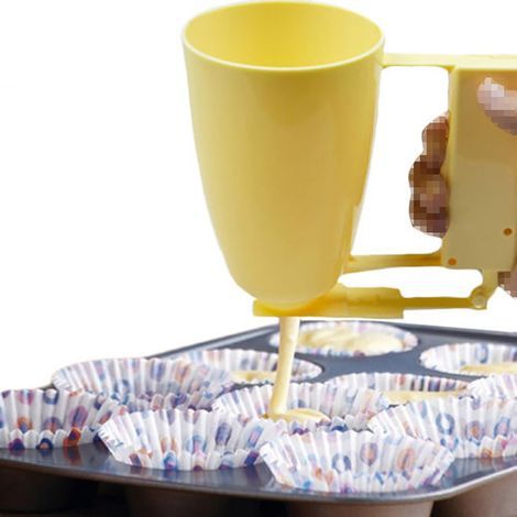Appareil à beignets manuel en plastique, ustensiles à pâte, faites vos propres gaufres et beignets. - AquaForge (1/5)