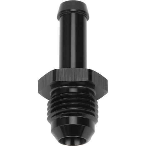 Adattatore per tubo flessibile, adattatore professionale per tubo flessibile con raccordo maschio svasato da -6 AN a 5/16 pollici per tubi del carburante in gomma, plastica e nylon.