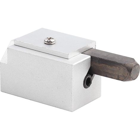 Ciseau à Angle carré en alliage d'aluminium, outil de travail du bois de ciseau d'angle de rainure de serrure de porte à charnière intégrée (1/5)