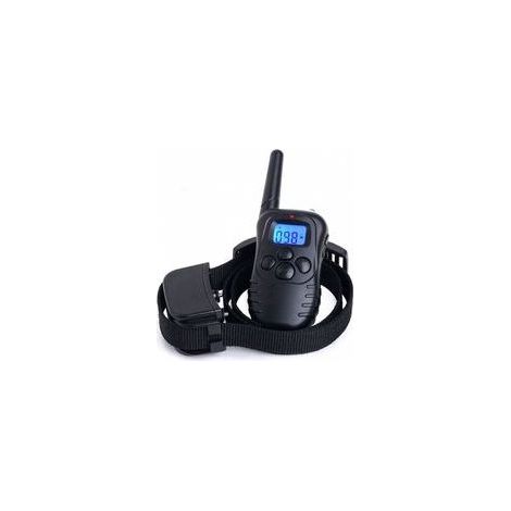 Wiederaufladbares elektrisches Trainingshalsband, wasserdicht, mit drahtloser Fernbedienung, 300 Meter Reichweite, geeignet für das Hundetraining (1/5)