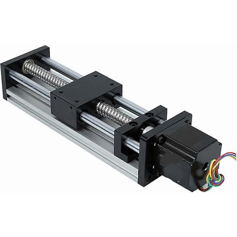 CNC-Linearführungsschiene mit Kugelgewindetrieb 1204, 700 mm Hub, niedrigem Geräuschpegel und langer Lebensdauer (1/5)