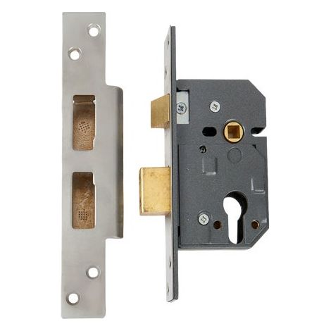 Yale Locks 81 Rollerbolt Nightlatch 60mm Backset DMG Finish Box YAL81DMGPB