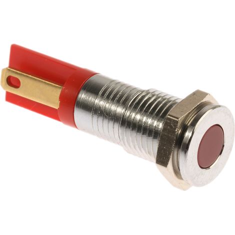 Voyant LED lumineux Rouge RS PRO, dia. 8mm, 2V c.c. ( Prix pour 1 )