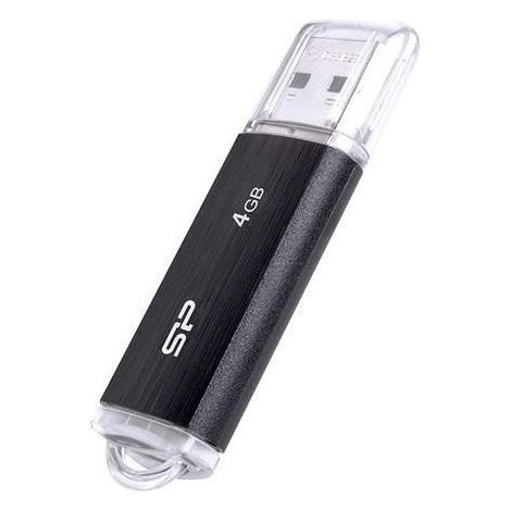 Clé USB SILICON POWER Ultima U02 4 Go USB 2.0 (SP004GBUF2U02V1K) Noire