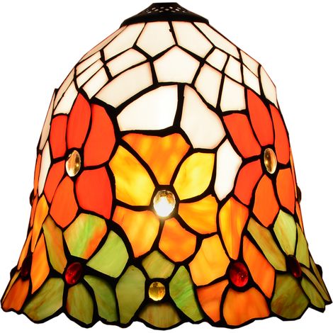 Abat-jour Tiffany en vrac série Bell D-20cm