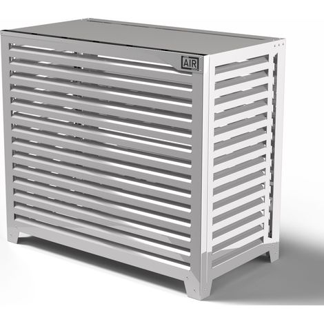 Cover Pompa di Calore 135x74x112 cm a Terra Indipendente Big Blade XXL Bianco (1/5)