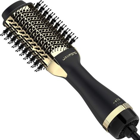 Hrtorkborste i ett, anti-frizz hrfnborste med negativa joner (1/5)