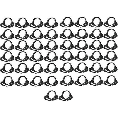 50 colliers de serrage pour tuyaux PE Φ16, fixation pour tuyaux d'irrigation, afin d'empêcher les infiltrations d'eau. (1/5)