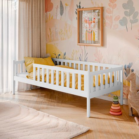 Letto 90x190 rete a doghe inclusa Antoine Bianco (1/3)